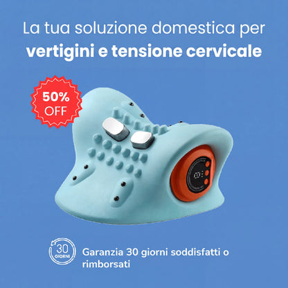 Exos Massaggiatore 4 in 1 - La tua soluzione domestica per vertigini e tensione cervicale